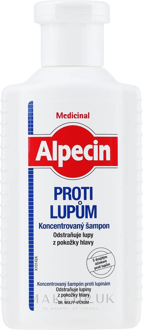 Alpecin Medicinal Shampoo Concentrate Anti Dandruff Shampoo Concentrate Makeup Uk