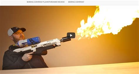 Boring Company Flamethrower Review - latest reviews, pricing and ...