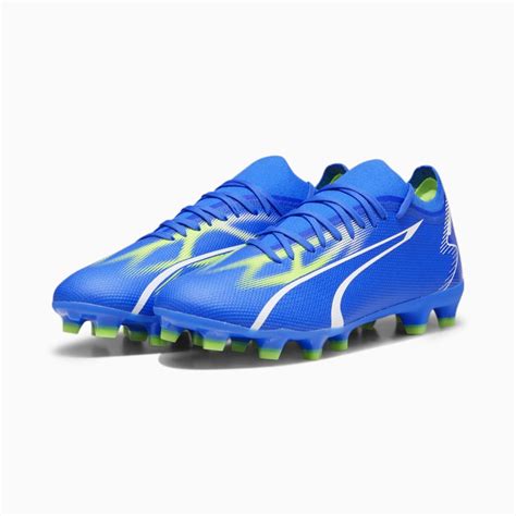 Chuteira De Campo ULTRA MATCH FG AG BDP Azul PUMA Ref 107650 03