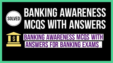 Banking Awareness Mcqs With Answers For Competitive Exams The