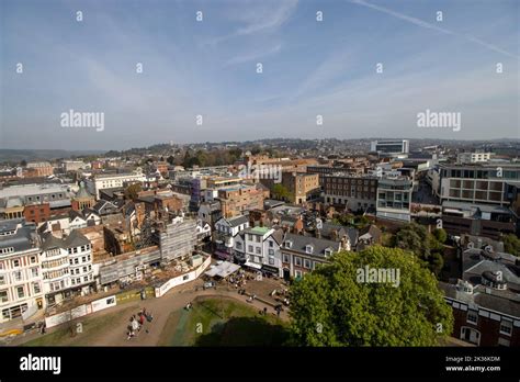 exeter town centre  res stock photography  images alamy