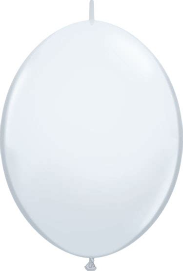 Quick Link White Qualatex Quick Link Balloons Pack Of