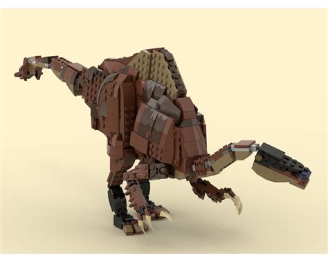 LEGO MOC Deinocheirus dinosaur by Ambrosino | Rebrickable - Build with LEGO