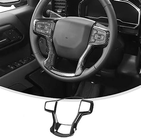 Amazon Korlot Carbon Fiber Outlook Steering Wheel Interior Cover