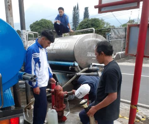 Layanan Air Bersih Terganggu Perumdam Among Tirto Lakukan Dua Langkah