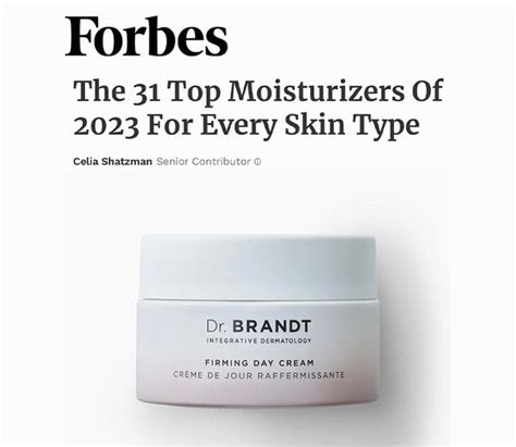 The 31 Top Moisturizers Of 2023 For Every Skin Type Dr Brandt Skincare