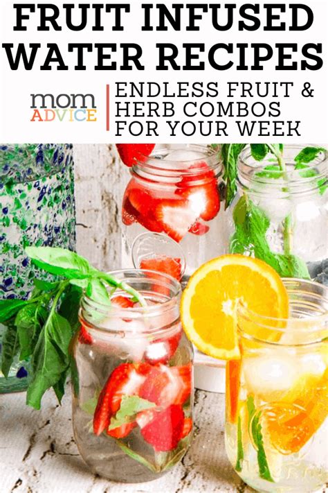 Easy Fruit Infused Water Recipes Momadvice