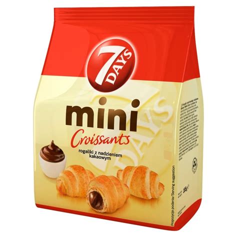 7 Days Mini Croissant Z Nadzieniem Kakaowym 185 G Zakupy Online Z