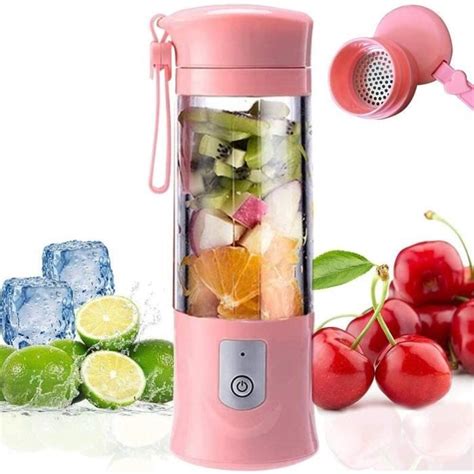 Portable Mixeur Des Fruits Rechargeable Usb Mini Blender Pour Smoothie