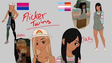 Roblox Flicker Twins OCs by lambsaucedealer on DeviantArt