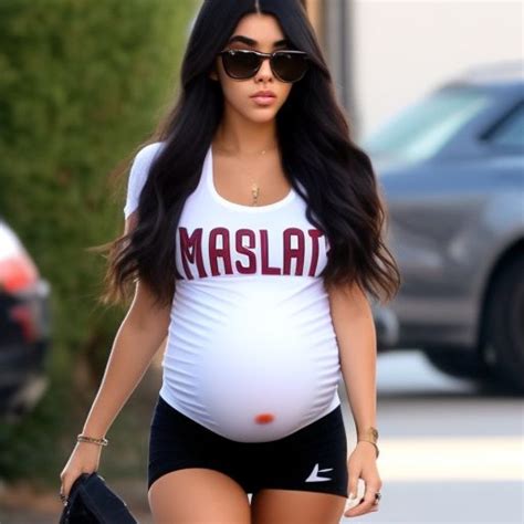 Mealy Rook168 Very Pregnant Madison Beer Volleyball Shirt Hands On