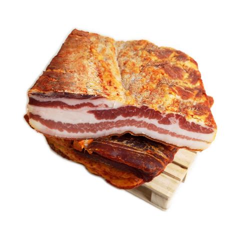 Pancetta Tesa Piccante Un Salume Tipico Calabrese Fattorie Covelli