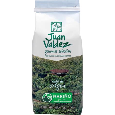 Gourmet Selection café colombiano molido de origen Nariño paquete 283 g