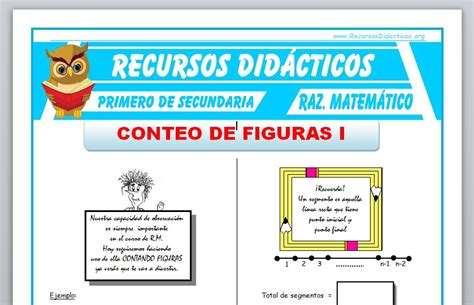 Conteo De Figuras Para Primero De Secundaria Recursos Did Cticos