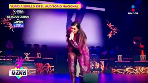 Yuridia Deja Los Esc Ndalos De Lado Y Triunfa En El Auditorio Nacional