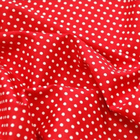 Rose And Hubble 3mm Polka Dot 100 Cotton Poplin Fabric Craftsfabrics