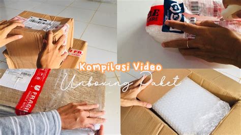 Unboxing Paket Dari Shopee Youtube