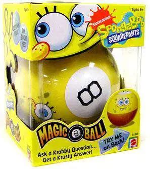 Spongebob Squarepants Magic 8-Ball Mattel Toys - ToyWiz