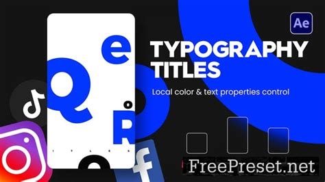 Videohive Instagram Typography Titles