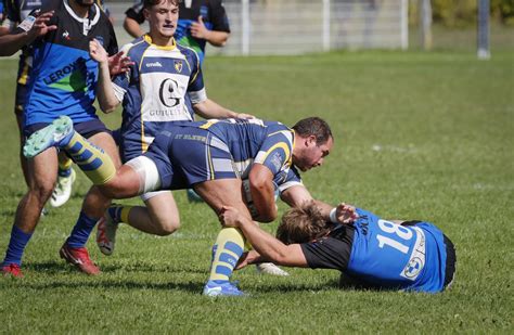 Rugby Fédérale 3 Royan tient la dragée haute à Cadaujac Puilboreau