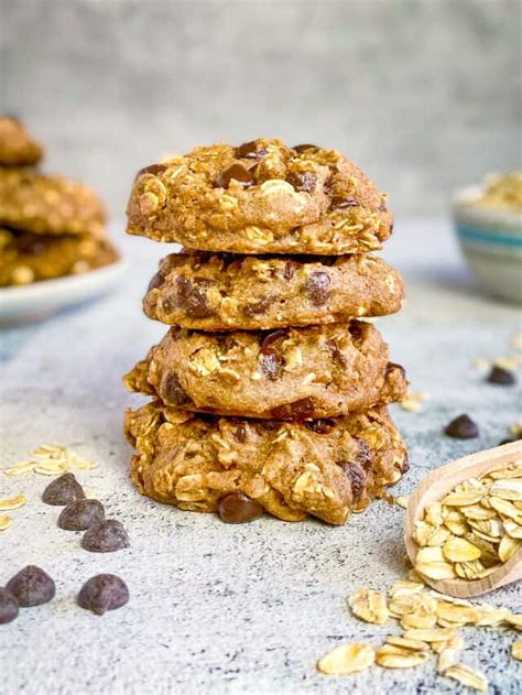 Vegan Oatmeal Raisin Cookies Healthy Easy Oil Free No Sweat Vegan