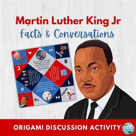 Printable MLK Day Activity for Kids Teach About Martin Luther King Jr ...