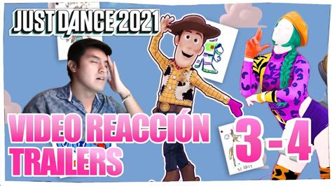 V Deo Reacci N Trailers De Just Dance Youtube