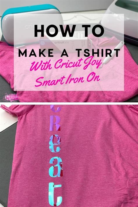 How To Make A Shirt With The Cricut Joy Smart Iron On Plotterdatei