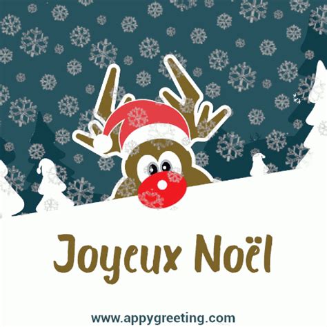 List of Christmas greetings in French with images - AppyGreeting