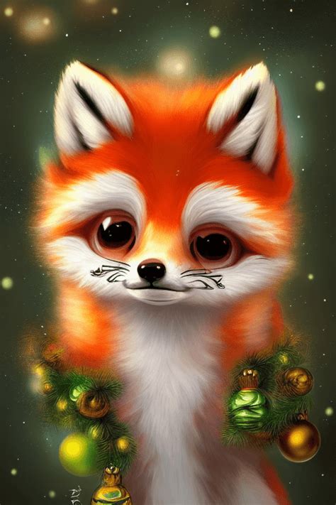 Kawaii Fox Graphic Creative Fabrica