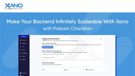 Make Your Backend Infinitely Scalable With Xano