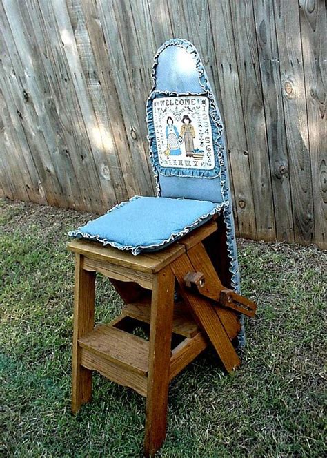 Step Stool Ironing Board Chair Plans Woodworking Projects And Plans