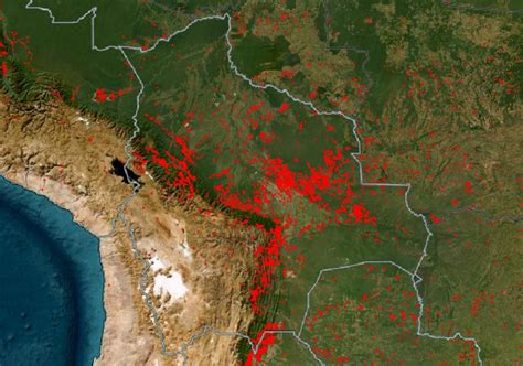 Disminuyen Los Incendios En Santa Cruz Y Otras Regiones De Bolivia