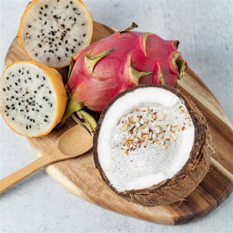 Coconut And Dragon Fruit Frozen Bowl J C Tropicals