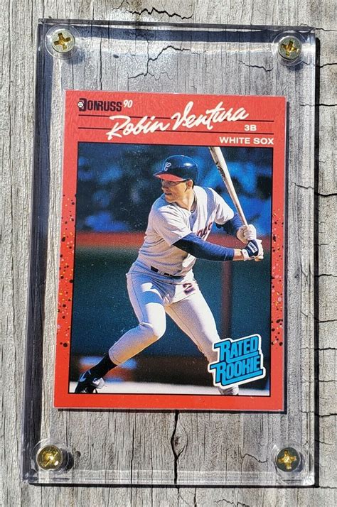 1990 Donruss Robin Ventura Rated Rookie Card 28 Ebay