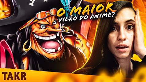 NOVA ERA Barba Negra One Piece L Takeru REACT EM CASAL YouTube