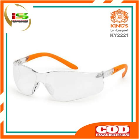 Jual Kacamata Safety Kings KY 2221 Bening Safety Glasses King S Ky2221