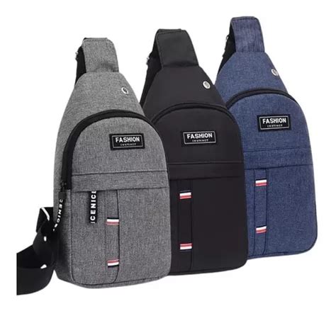 Morral Bolso De Hombro Pechera Multifunci N Para Hombre Cuotas Sin