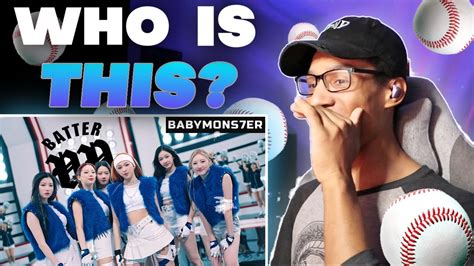 KPOP Newbie Reacts To BABYMONSTER BATTER UP M V DANCE PRACTICE