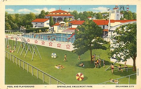 Springlake Amusement Park — Oklahoma City Historic Postcards