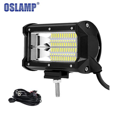 Aliexpress Buy Oslamp W Led Work Light Car Flood Beam Led