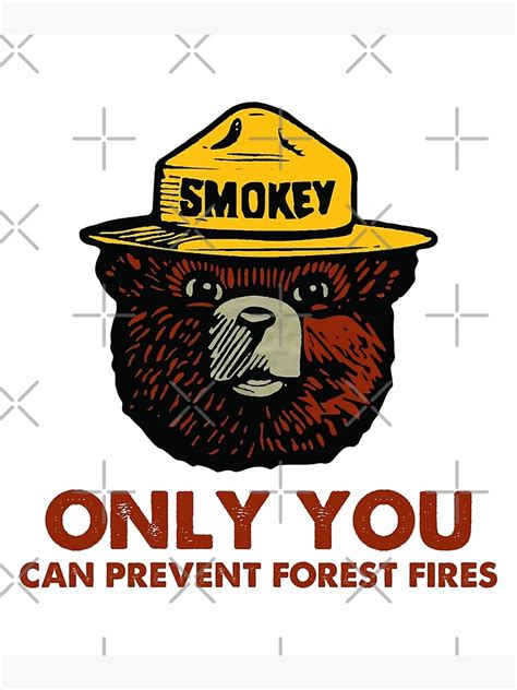 Only You Can Prevent Forest Fires Smokey The Bear Smokey Bear