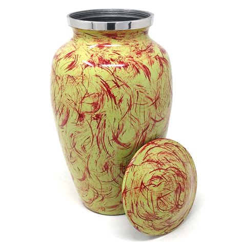 Cremation Urns Large Aluminium For Human Ashes Adult Aluminium Urn Ebay