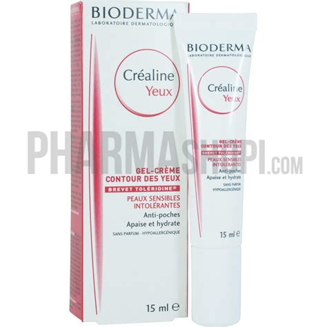 Bioderma Créaline yeux gel crème contour des yeux Bioderma tube de 15 ml