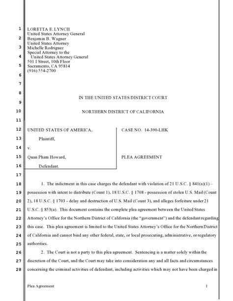 Printable Court Document Template Fillable Form 2024