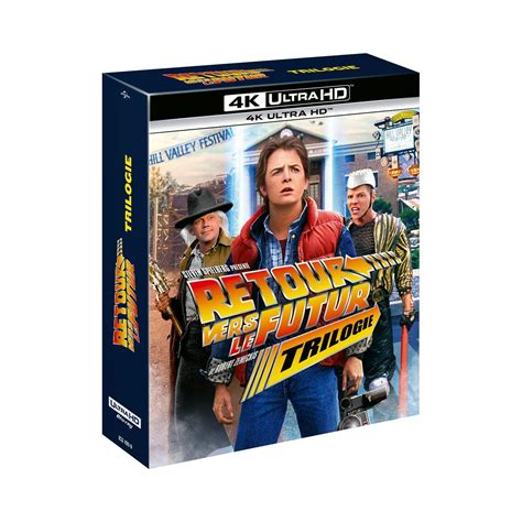 Coffret Blu Ray K Uhd Trilogie Retour Vers Le Futur Larevuegeek