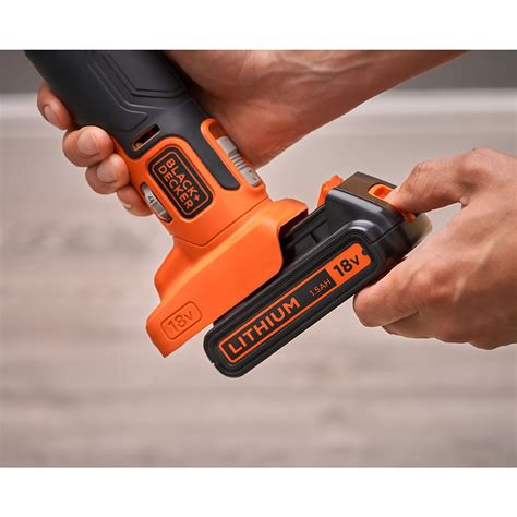 Blackdecker 18v Cordless Oscillating Multi Tool With 20 Accessories