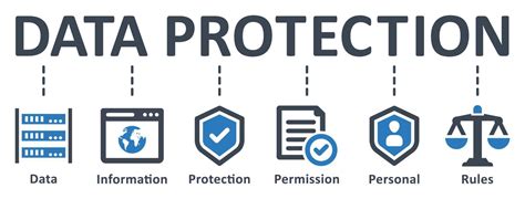 Data Protection Icon Vector Illustration Data Protection