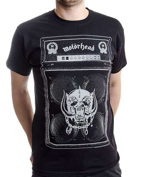 Motorhead Tričko Amp Stack Pánské Musicwear Trička Mikiny