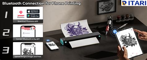 Itari M F Wireless Tattoo Stencil Printer Impresora De Transferencia